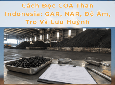 Cách Đọc COA Than Indonesia: GAR, NAR, Độ Ẩm, Tro Và Lưu Huỳnh