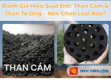 Đánh Giá Hiệu Suất Đốt: Than Cám vs Than Tổ Ong – Nên Chọn Loại Nào?