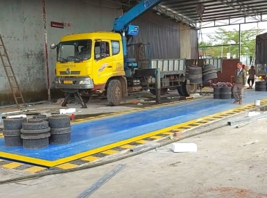 Lắp đặt cân ô tô giá rẻ