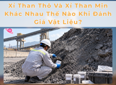 Xỉ Than Thô Và Xỉ Than Mịn Khác Nhau Thế Nào Khi Đánh Giá Vật Liệu?