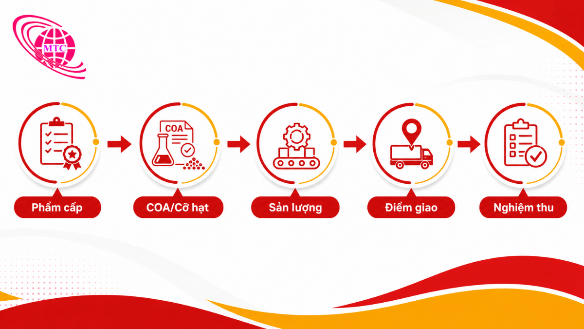 Quy trình RFQ báo giá than cám từ yêu cầu kỹ thuật đến giao nhận